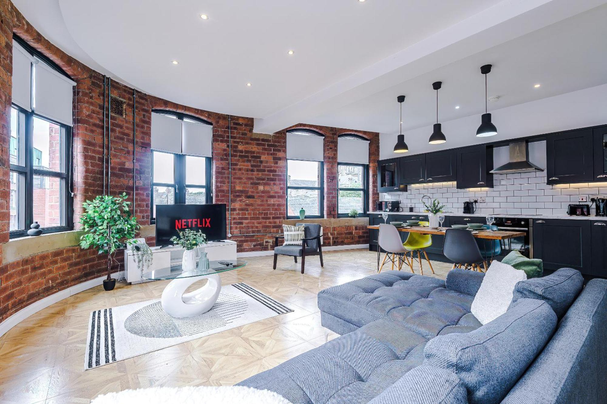 Luxury 2 King Beds In City Centre Leeds  Rom bilde